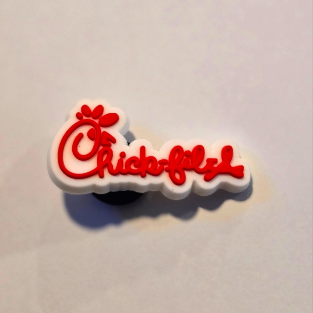 3/$10 Chick-fil-A Logo Croc Charm